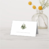 Watercolor Pine Forest Fill in Plaatskaartje (Voorkant)