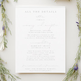 Watercolor Pioenrozen Trouwdetails Enclusekaarten Kaart