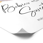 Watercolor pompoen - baby's zijn lief poster (Hoek)