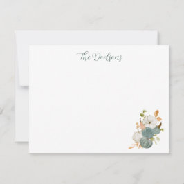 Watercolor Pompoen Notecards