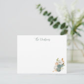 Watercolor Pompoen Notecards (Staand voorkant)