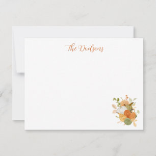 Watercolor Pompoen Notecards