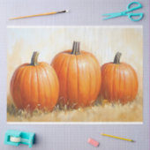 Watercolor Pompoen Trio Decoupage Tissuepapier (Craft)