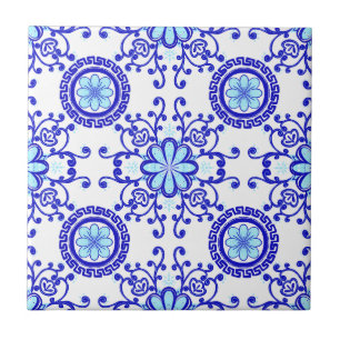 Watercolor Positano Amalfi Tegeldesign Tegeltje