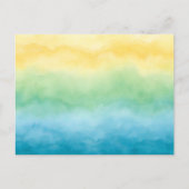 watercolor postcard briefkaart (Voorkant)