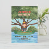 Watercolor prins kaart (Staand voorkant)