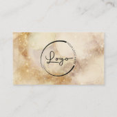 Watercolor Professional Business QR Code Visitekaartje (Achterkant)