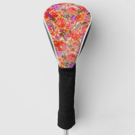 Watercolor Protea Patroon Golfheadcover