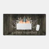 Watercolor Pumpkin Bureaumat (Keyboard & Muis)