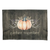 Watercolor Pumpkin Kussensloop (Voorkant)