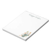 Watercolor Pumpkin Notepad Notitieblok (Linkerzijde)