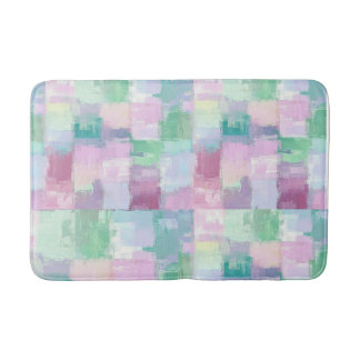 Watercolor Purple Floral  Badmat