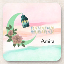 Watercolor Ramadan – Halve Maan