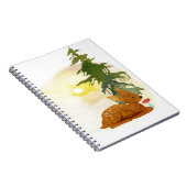 Watercolor Ree Notitieboek (Rechterzijde)