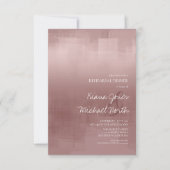 Watercolor Reflections Proefhuwelijksdiner Cinnamo Kaart (Voorkant)