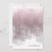 Watercolor Reflections Trouwkaart Mauve ID774 Kaart (Achterkant)