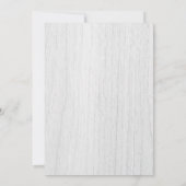 Watercolor Rode Rozen Rustic 40ste Verjaardag Kaart (Achterkant)