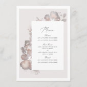 Watercolor Romance Menukaart (Voorkant)