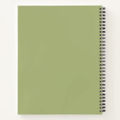 Watercolor Roos Bruiloft  Notitieboek (Achterkant)