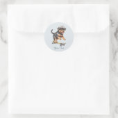 Watercolor Rottweiler Sticker (Tas)