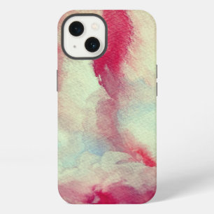 Watercolor Roze Kunst Apple iPhone 7, Tough Xtreme 13 Hoesje