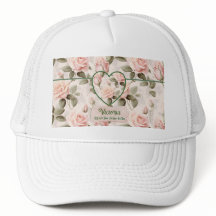 Watercolor Roze Roos en Botanische Elementen