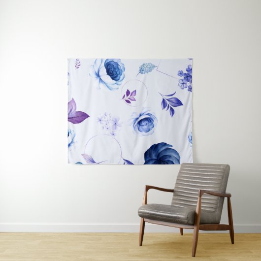 Watercolor Rozen 31 Wandkleed (In Situ (horizontaal))