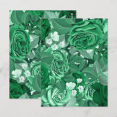 Watercolor Rozen 36 Briefkaart (Voorkant / Achterkant)