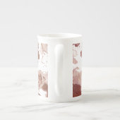 Watercolor Rozen 3 Porselein Kop (Achterkant)