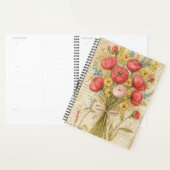 Watercolor Rozen Boeket Planner (Display)