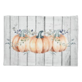 Watercolor Rustic Pumpkins Kussensloop (Achterkant)