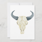 Watercolor Rustic Rodeo | Trouwbloemen Kaart (Achterkant)