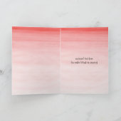 Watercolor Safari Jungle Animals Congratulations Kaart (Binnen)