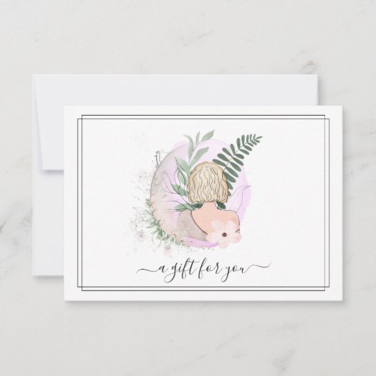 Watercolor Salon Haar | Cadeaubon (Voorkant)