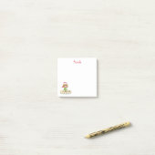 Watercolor Schattige Cavalier King Charles Spaniel Post-it® Notes (Op bureau)