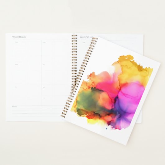 Watercolor Schilderen Moderne Boho Muurkunst Planner (Display)