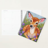 Watercolor Schilderij van een Jong Hert Planner (Display)
