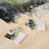 Watercolor Schnauzer Legpuzzel (Zijkant)