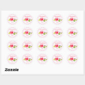 Watercolor Schoonheid Sticker (Vel)