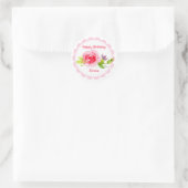 Watercolor Schoonheid Sticker (Tas)