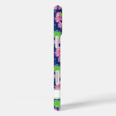 Watercolor Seahorses Monogrammed Case-Mate iPhone Case (Achterkant / Rechts)