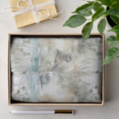 Watercolor Seals Coastal Tissuepapier (Geschenk)