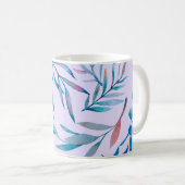 Watercolor seamless pattern. Botanical ornament. L Koffiemok (Voorkant rechts)