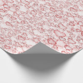 watercolor seamless pattern featuring numerous sof cadeaupapier (Hoek)