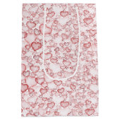 watercolor seamless pattern medium cadeauzakje (Achterkant)