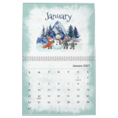 Watercolor seasons Calendar Kalender (Jan 2027)