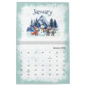 Watercolor seasons Calendar Kalender (Jan 2026)