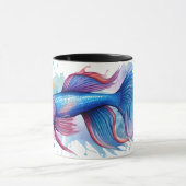 Watercolor Serie: Betta Vis Mok (Midden)