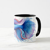 Watercolor Serie: Betta Vis Mok (Voorkant rechts)