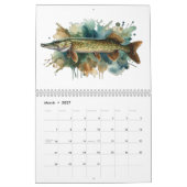 Watercolor Serie: Fish Aura 2 Kalender (Mar 2027)